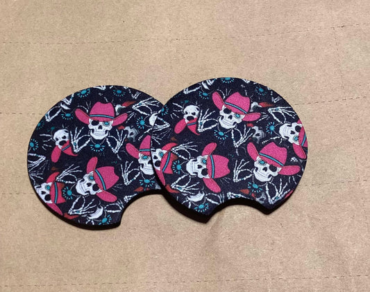 BOUJEE SKELLY CAR COASTERS