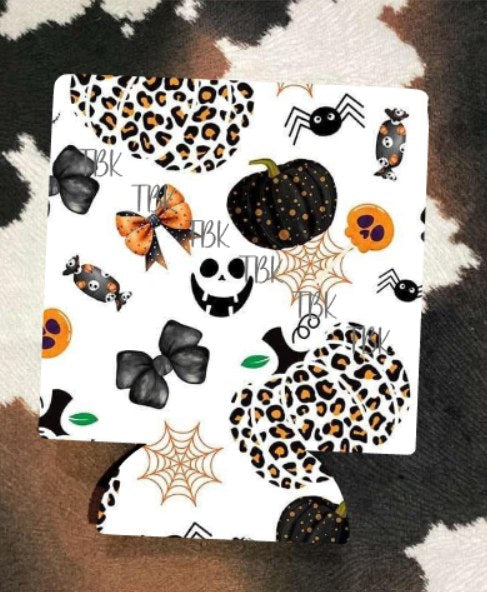 LEOPARD PUMPKINS KOOZIE