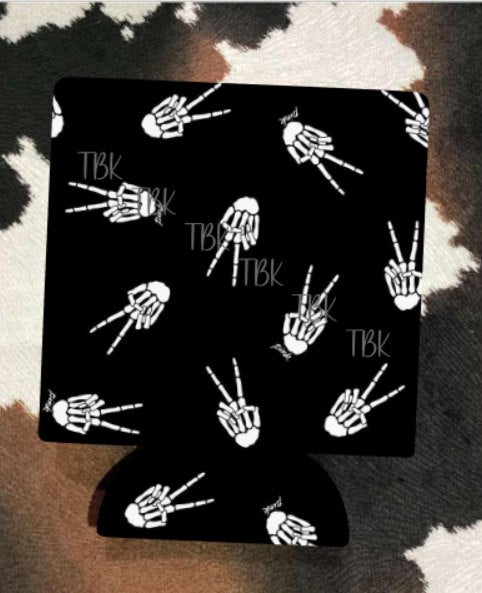 SKELLY HANDS KOOZIE