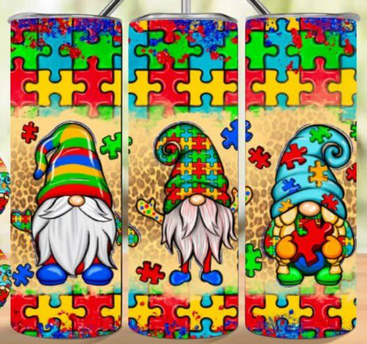AUTISM KNOMES 20oz TUMBLER