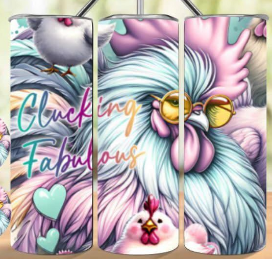 Clucking Fabulous 20oz Tumbler