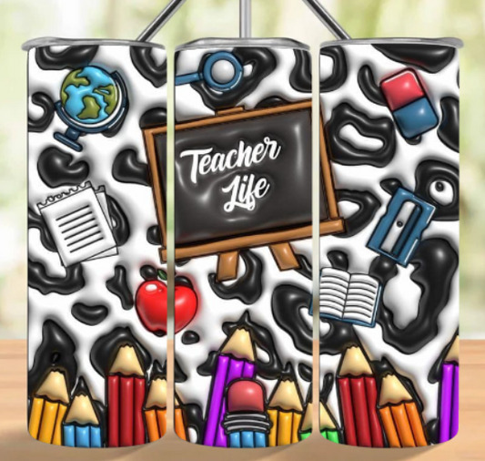 TEACHER LIFE TUMBLER
