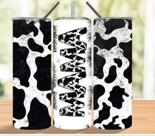 COWPRINT MAMA TUMBLER