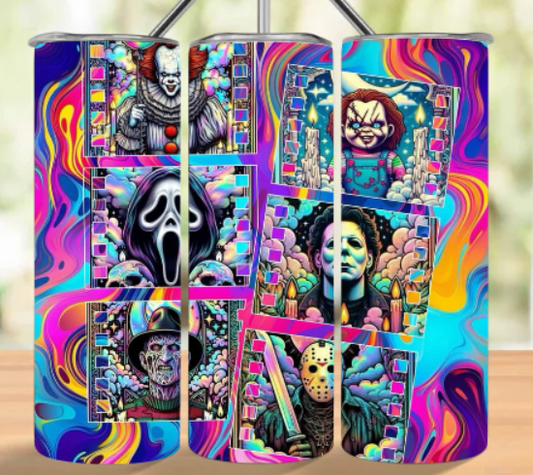 NEON FILMSTRIP GUYS TUMBLER