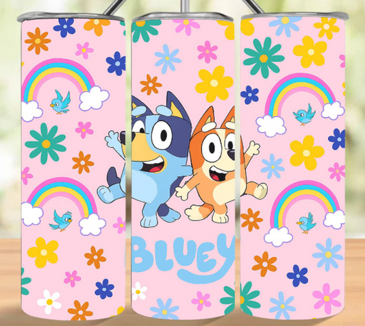 BLUEY BINGO TUMBLER