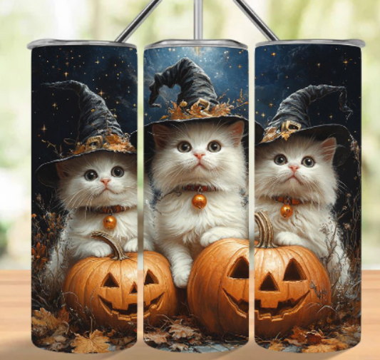 WHITCHY KITTENS TUMBLER