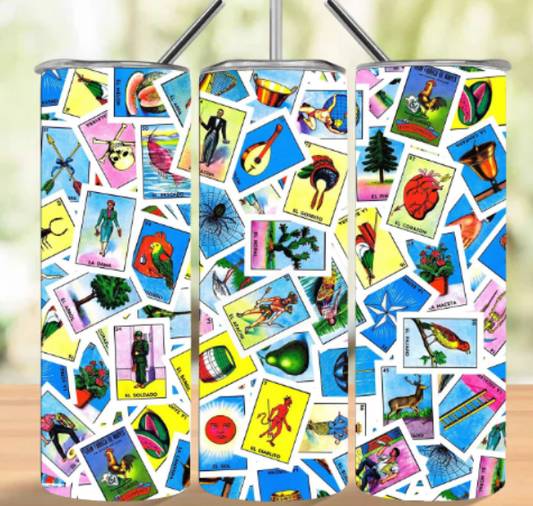 LOTERIA TUMBLER