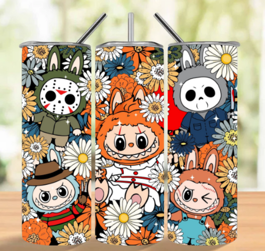 LABUBU HORROR FRIENDS TUMBLER