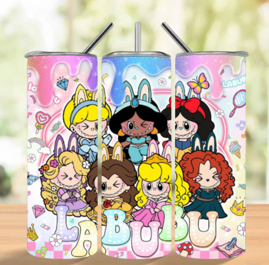PRINCESSES LABUBU TUMBLER